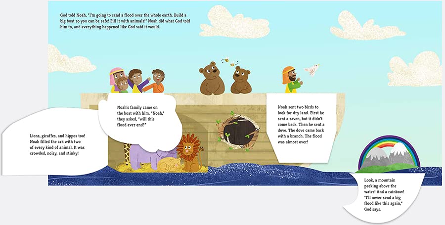 Lift-the-Flap Bible Stories for Young Children by Andrew J. DeYoung & Naomi Joy Krueger