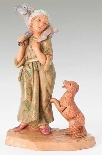 Ethan, Shepherd Boy 5" Fontanini