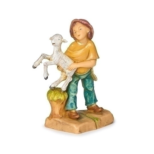 Leo, Shepherd Son 5" Fontanini - NEW FOR 2025