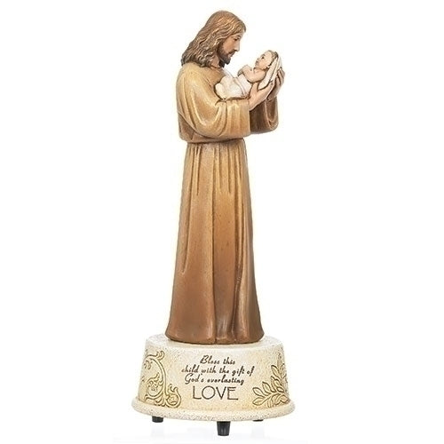 Jesus w/ Infant Musical Figurine