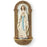 Our Lady of Lourdes 7.25" Holy Water Font