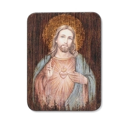8" Sacred Heart of Jesus Wall Plaque
