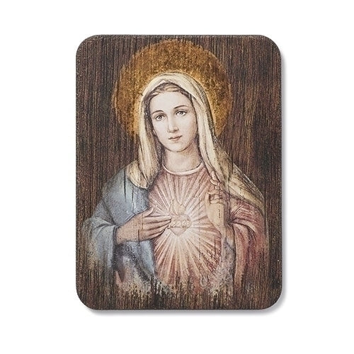 8" Immaculate Heart of Mary Wall Plaque