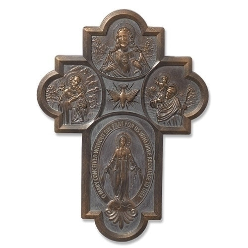 8.5" Four Way Wall Cross