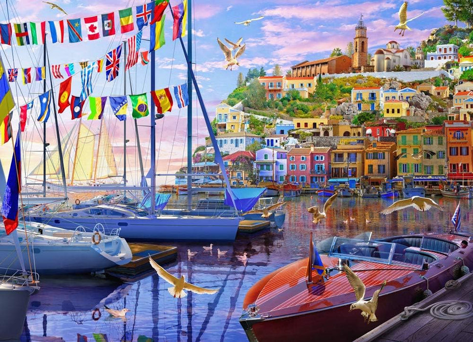 Boat Harbor Jigsaw Puzzle - 1000 Pieces