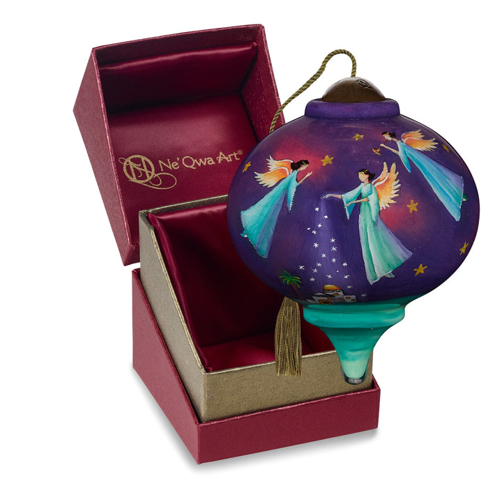 Sweetly Singing O’er The Plains Ne'Qwa Angels Ornament