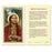 St. Kateri Tekakwitha Laminated Holy Card