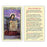 St. Veronica "Prayer to the Holy Face" Laminated Holy Card