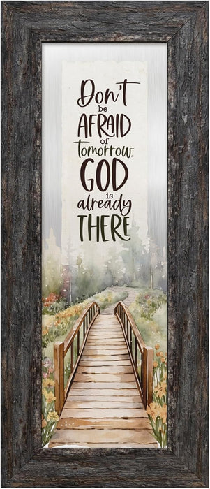Don't be Afraid of Tomorrow 6x14 Plaque