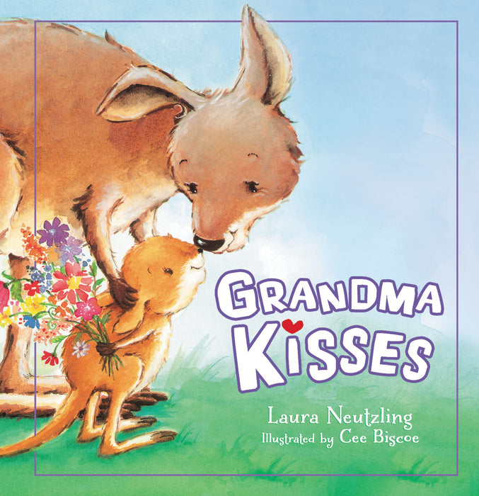 Grandma Kisses Board Book by Laura Neutzling