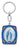 Our Lady of Grace Blue Epoxy Keychain