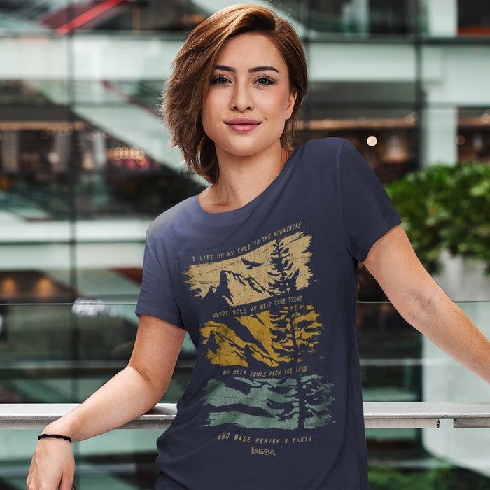 I Will Lift Up My Eyes To The Hills T-Shirt