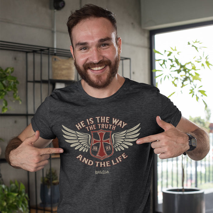 Way, Truth, and Life Men's T-Shirt