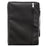 Black Poly-canvas Value Bible Cover with Fish Badge