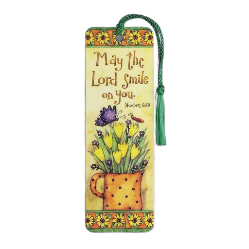 May the Lord Smile on You Tassel Bookmark