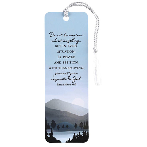 Do Not Be Anxious Bookmark with Tassel