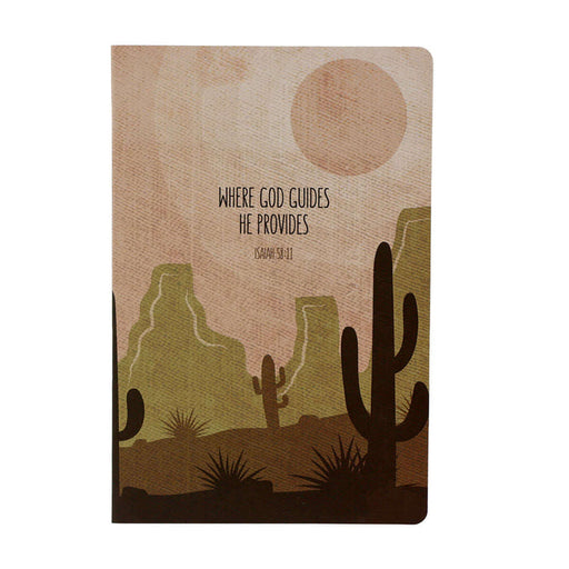 Where God Guides He Provides Paperback Journal
