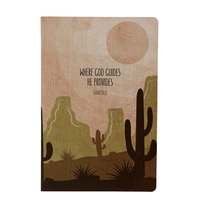 Where God Guides He Provides Paperback Journal