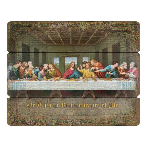 Last Supper 12x15 Wood Pallet Wall Art