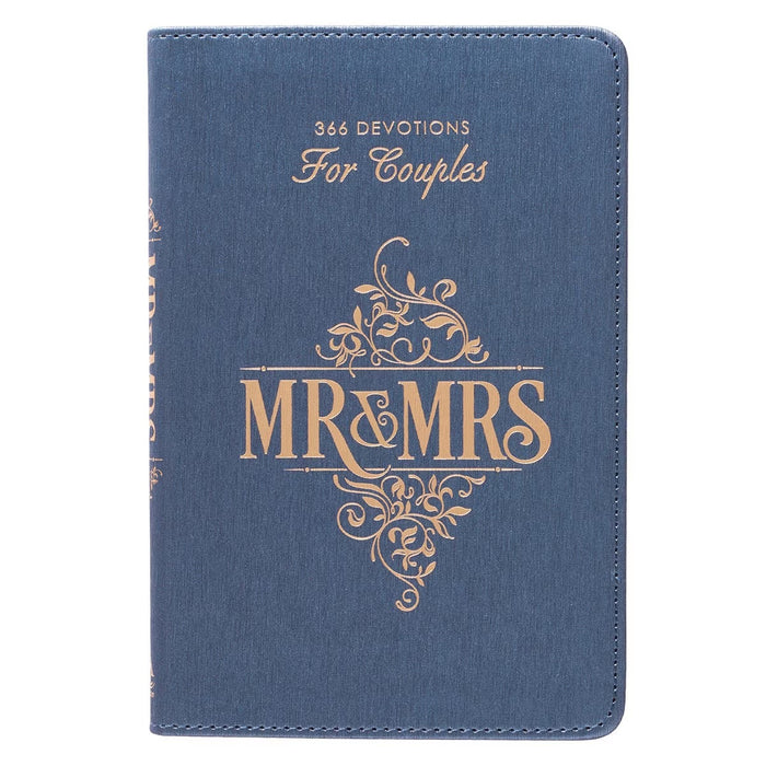Mr. & Mrs. 366 Devotions for Couples Faux Leather Devotional