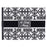 In Loving Memory Black and Silver Memorial Guest Book