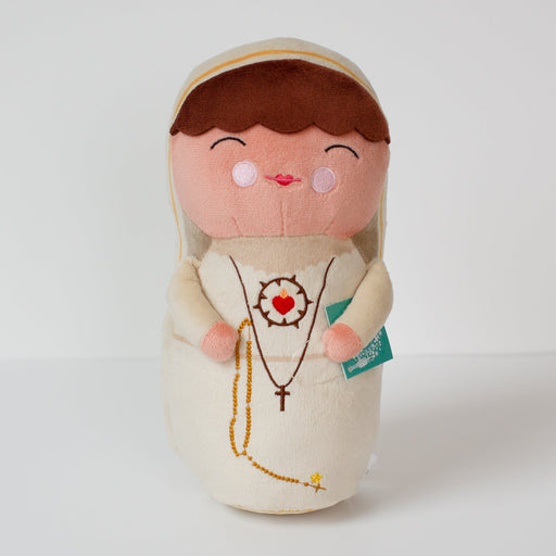 Shining Light Our Lady of Fatima Plush Doll
