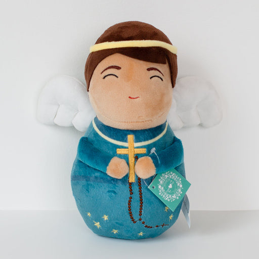 Shining Light Blue Guardian Angel Plush Doll