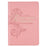 Through Christ Pink Faux Leather Classic Journal - Philippians 4:13