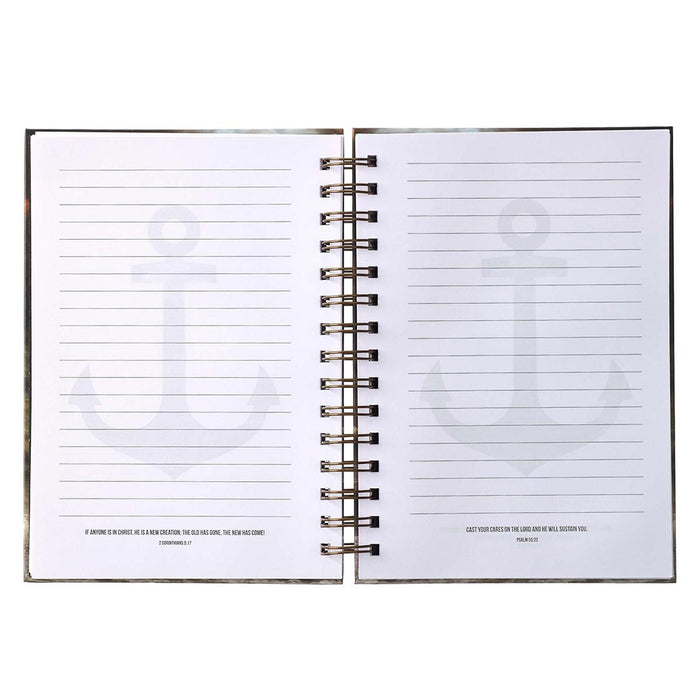 Anchor For The Soul Large Spiral Journal - Hebrews 6:19