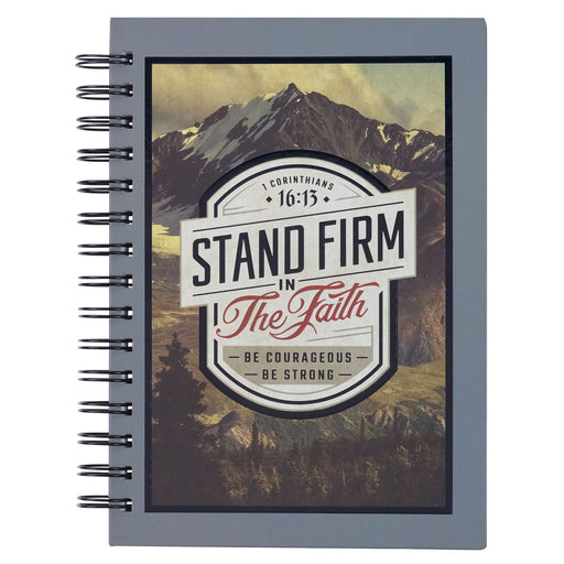 Stand Firm Mountain View Wirebound Journal