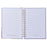 Strength and Dignity Purple Hummingbird Spiral Journal - Proverbs 31:25