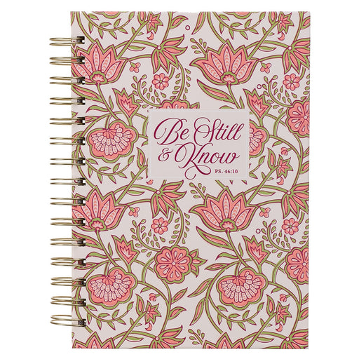 Be Still and Know Spring Spiral Journal - Psalm 46:10