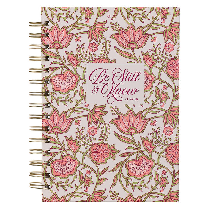 Be Still and Know Spring Spiral Journal - Psalm 46:10