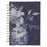 Grace Floral Tile Spiral Journal - Ephesians 2:8