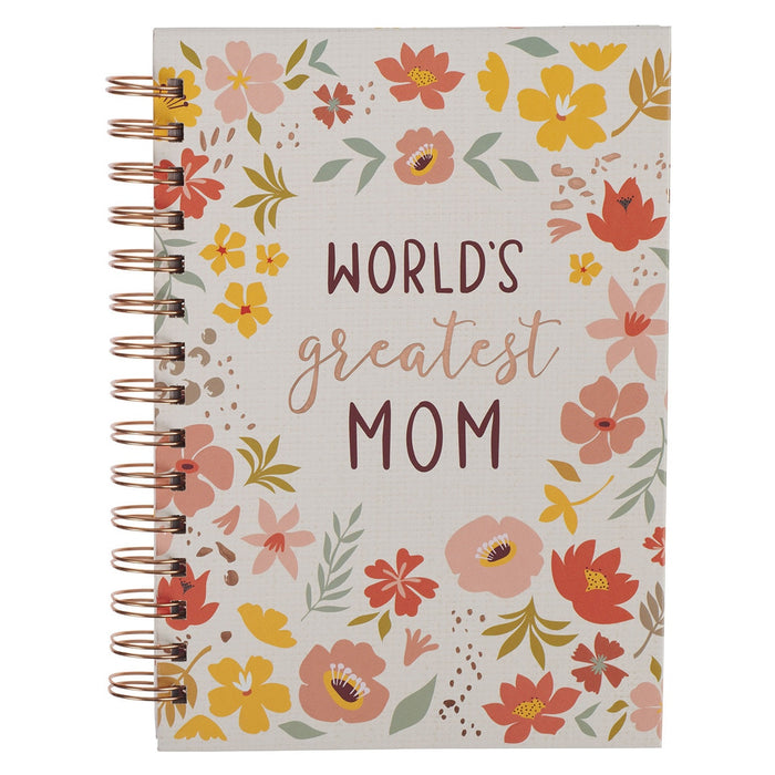 World's Greatest Mom Spiral-Journal