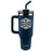 Forged in His Strength Isaiah 54:17 40 oz Stainless Steel Mug With Straw