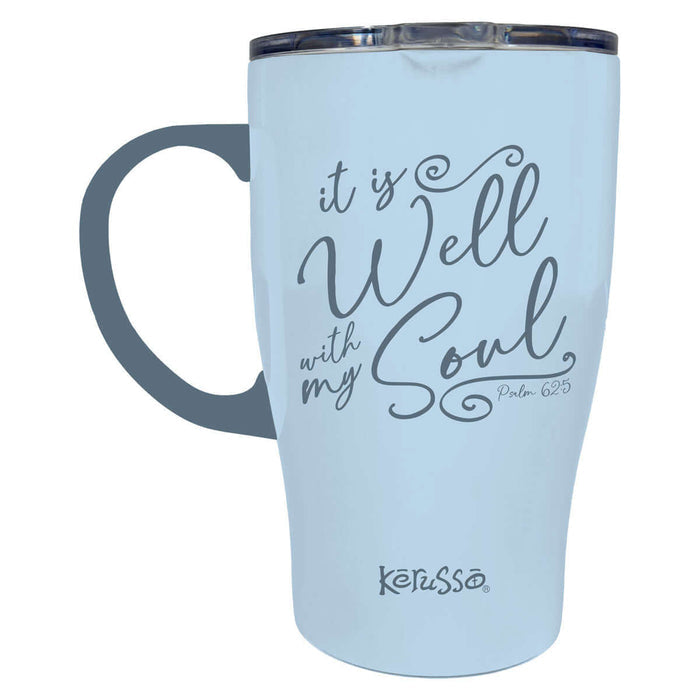 It is Well with My Soul 15 oz Stainless Steel Mug With Handle