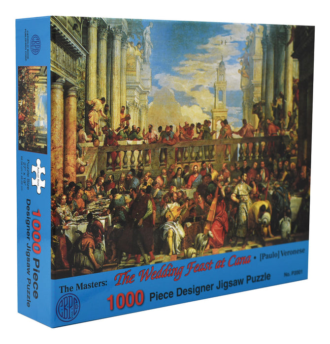The Masters: The Wedding Feast at Cana by Veronese Jigsaw Puzzle - 1000 Pieces