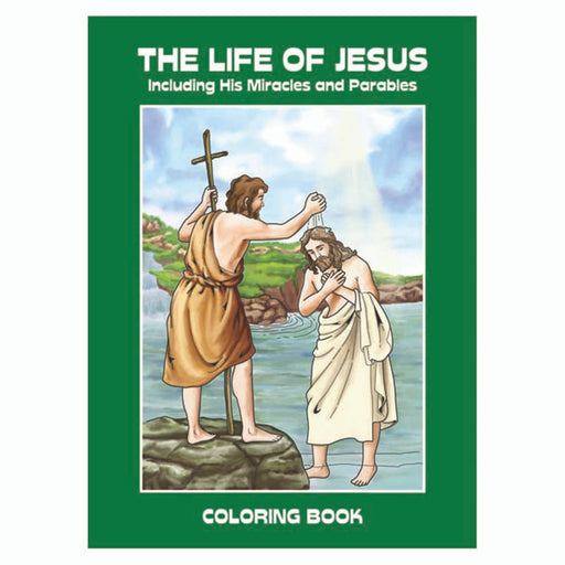 The Life of Jesus Coloring Book for Kids