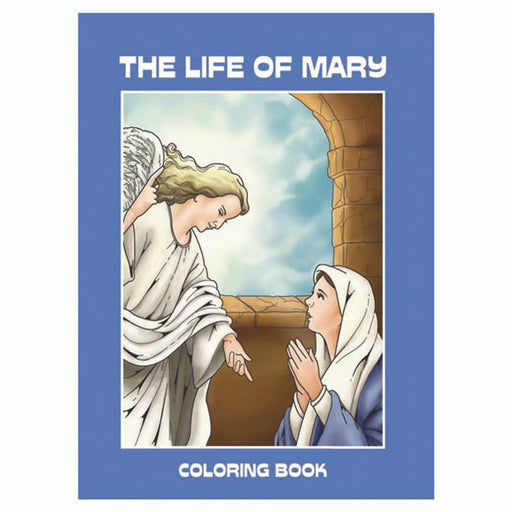 The Life of Mary Coloring Book for Kids