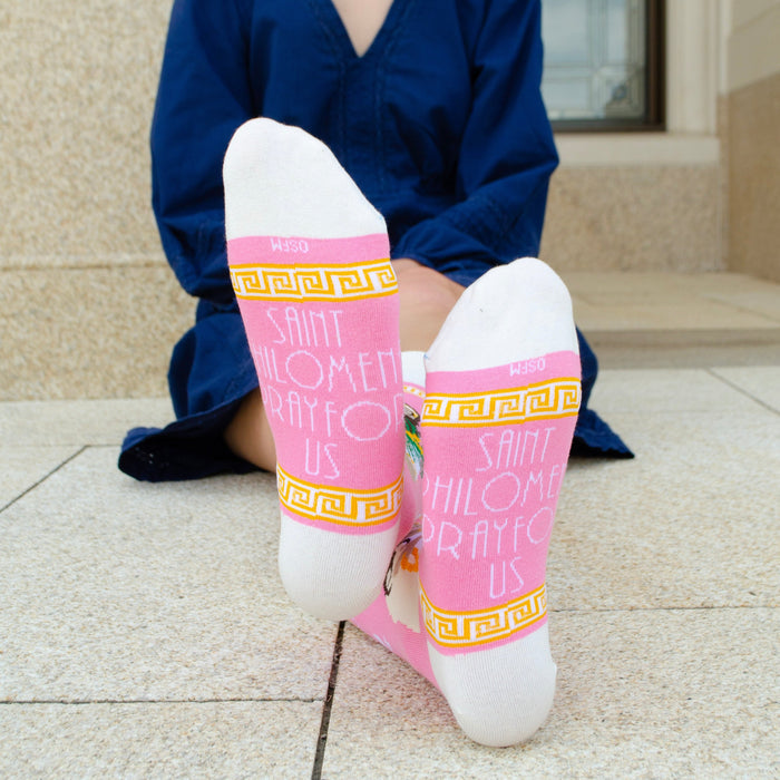 Sock Religious St. Philomena Socks