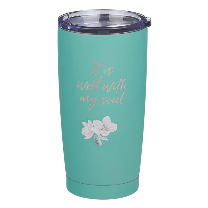 It Is Well 18 oz Stainless Steel Tumbler
