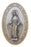 Miraculous Medal 5x8 Pewter Plaque