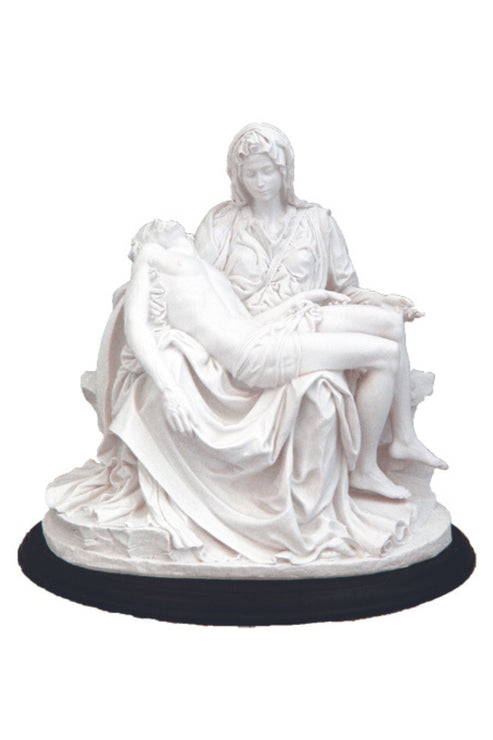 Pieta on Black Base 7" Statue