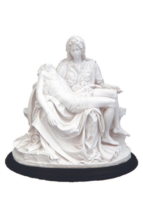 Pieta on Black Base 7" Statue