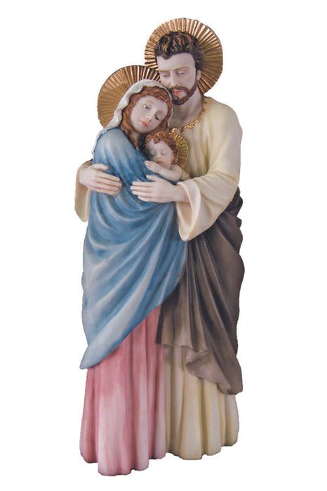 Embracing Holy Family 10" Statue