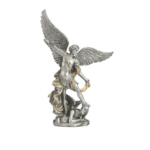 4" Pewter St. Michael Statue