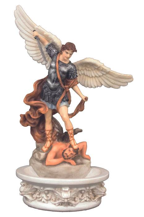 St. Michael 8" Holy Water Font