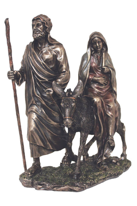 Journey to Bethlehem 9.25" Statue in Bronze