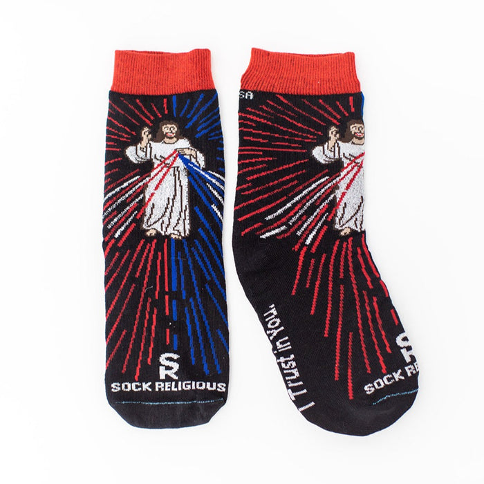 Sock Religious - Divine Mercy Kids Socks